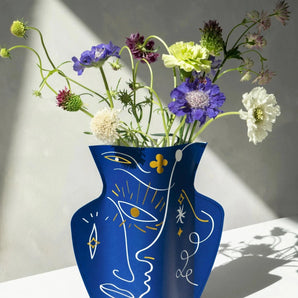 Papírová váza Jaime Hayon Blue