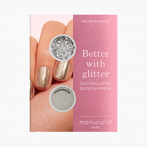 Better with Glitter Silver & Mirror